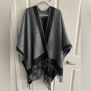 Forever 21 Reversible Poncho